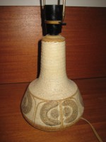 Søholm stentøjs bordlampe