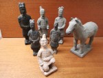 Kinesiske teracotta figurer