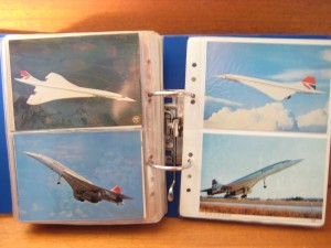 Postkort Fly Concorde- Convair