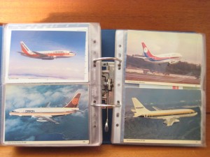Postkort Fly DC9- B 737
