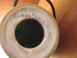 Hedebo Keramik bordlampe