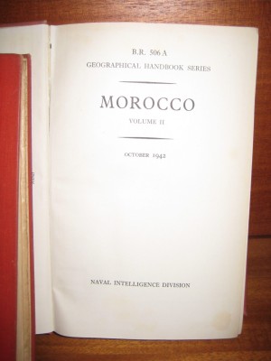 Morocco Geographical Handbook I & II
