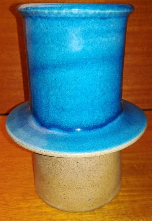 Knabstrup blå vase