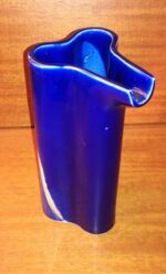 Tue, blå 3-delt vase