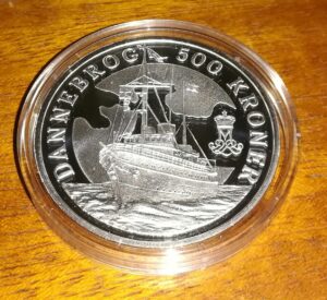 500 kr sølvmønt 2008