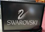Swarovski reklameskilt med lys