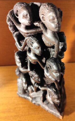 Afrikansk træskulptur