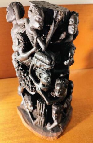 Afrikansk træskulptur